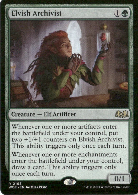 Elvish Archivist - Wilds of Eldraine