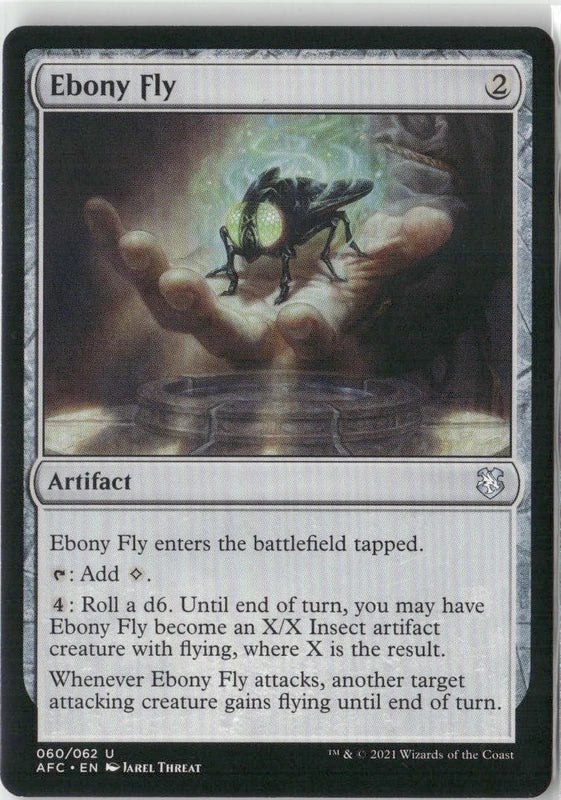 Scan Image | Ebony Fly - Commander: Adventures in the Forgotten Realms | [F7088767]