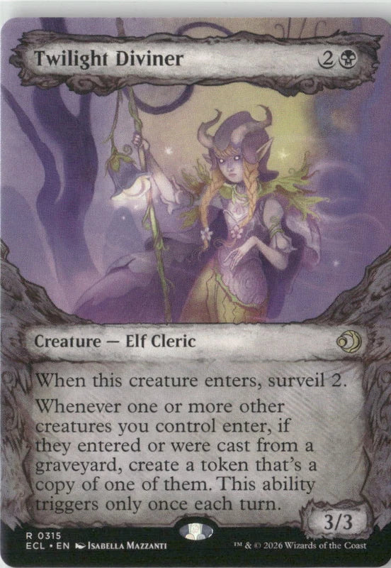 Scan Image | Twilight Diviner (Showcase) - Lorwyn Eclipsed | [1C125711]