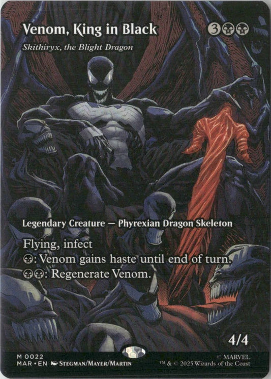 Scan Image | Venom, King in Black - Skithiryx, the Blight Dragon (Borderless) - Marvel Universe Eternal-Legal | [5C2CFFFD]