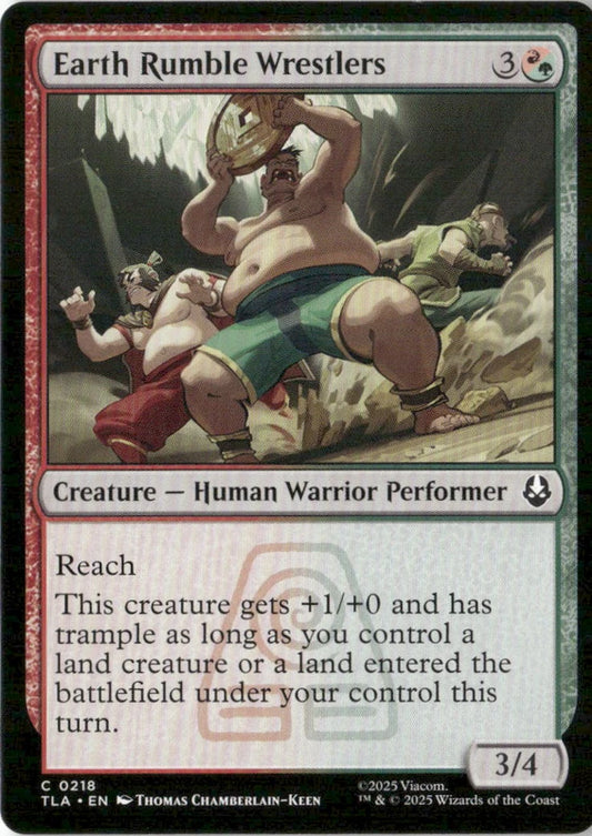 Earth Rumble Wrestlers - Avatar: The Last Airbender