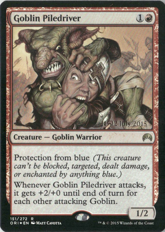 Scan Image | Goblin Piledriver - Magic Origins | [92E531D7]
