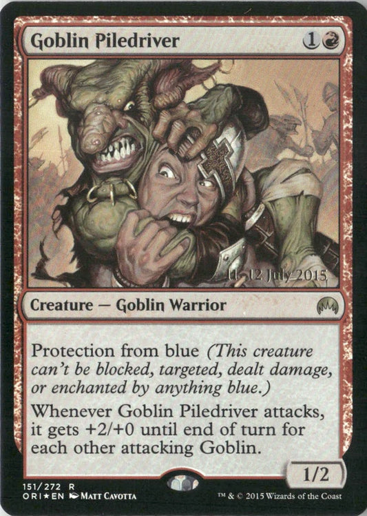 Scan Image | Goblin Piledriver - Magic Origins | [92E531D7]