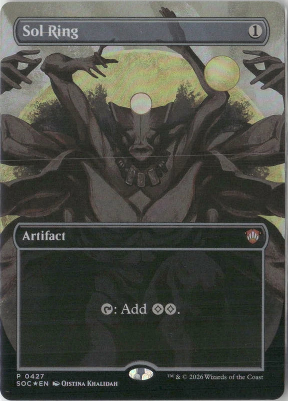 Scan Image | Sol Ring (Borderless) - Commander: Secrets of Strixhaven | [DB71B599]