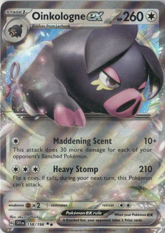Oinkologne ex - 158/198 - SV01: Scarlet & Violet Base Set