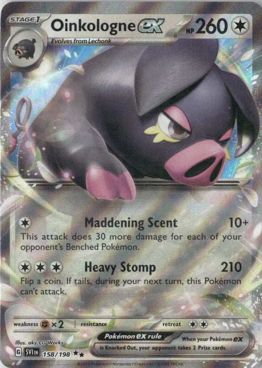 Oinkologne ex - 158/198 - SV01: Scarlet & Violet Base Set