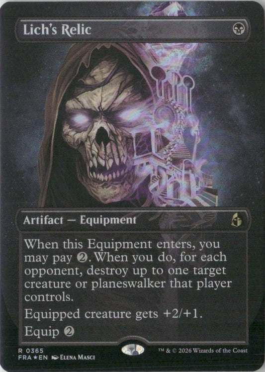 Scan Image | Lich's Relic (Borderless) - Reality Fracture | [0006D672]