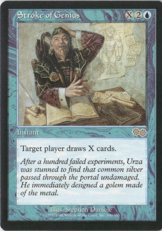 Scan Image | Stroke of Genius - Urza's Saga | [6E16B328]