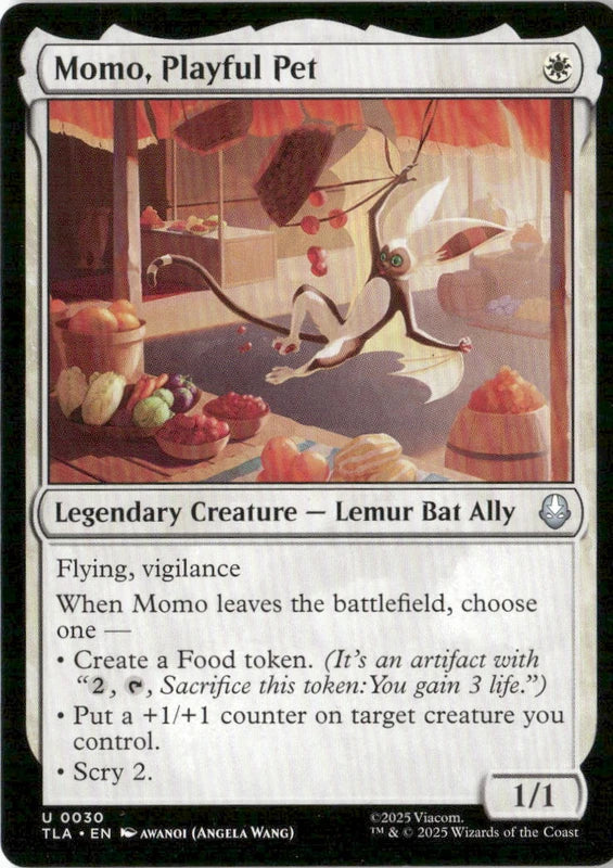 Momo, Playful Pet - Avatar: The Last Airbender