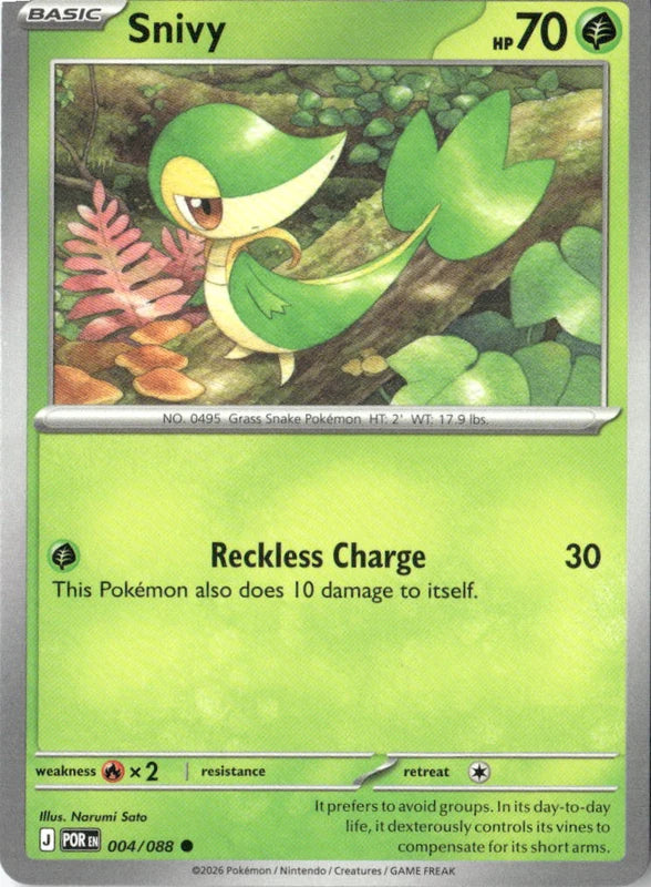 Snivy - ME03: Perfect Order