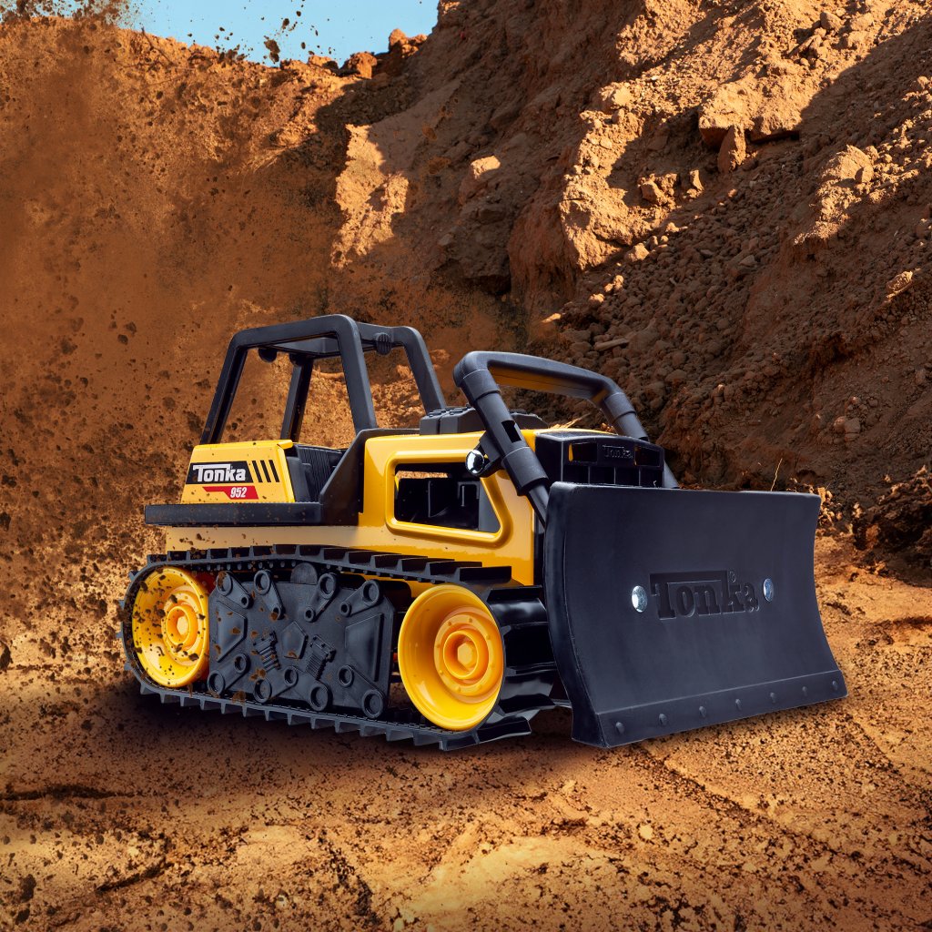 Tonka- Steel Classics Titans - Bulldozer