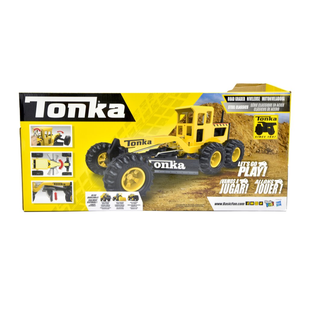 Tonka Steel Classics Road Grader