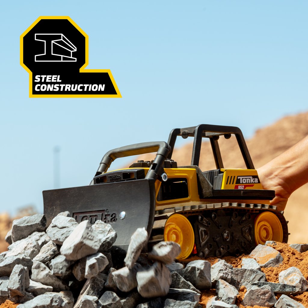 Tonka- Steel Classics Titans - Bulldozer