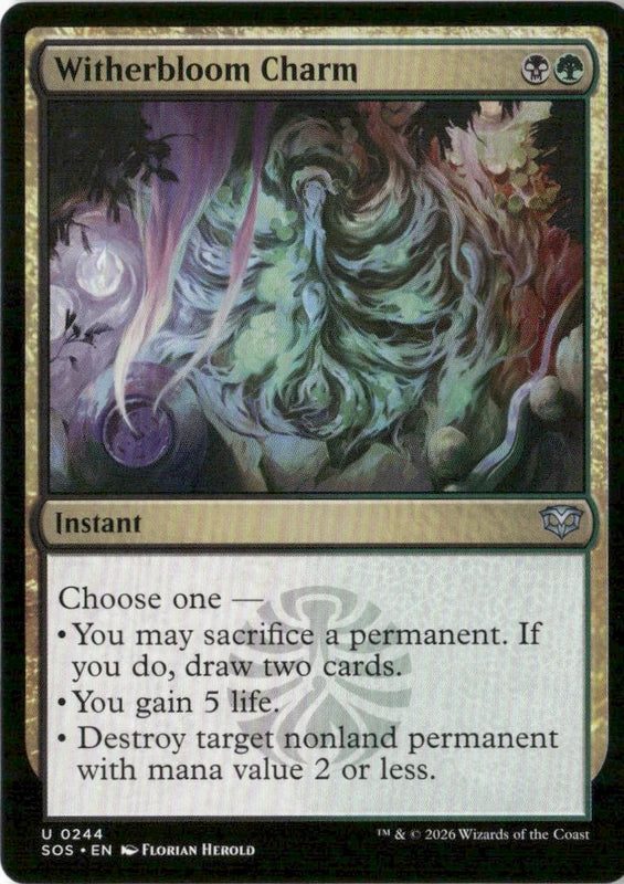 Witherbloom Charm - Secrets of Strixhaven