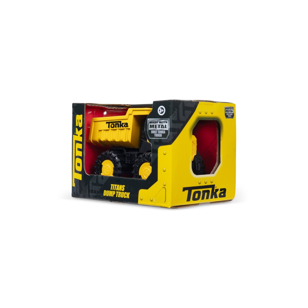 Tonka- Steel Classics Titans Asst (Dump Truck & Bulldozer)