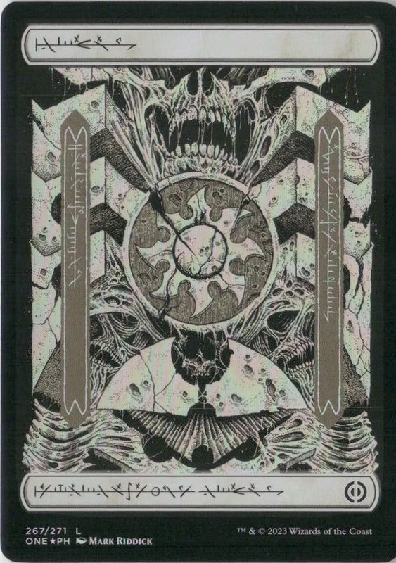 Scan Image | Plains (267) - Full Art - Phyrexia: All Will Be One | [7282AE60]