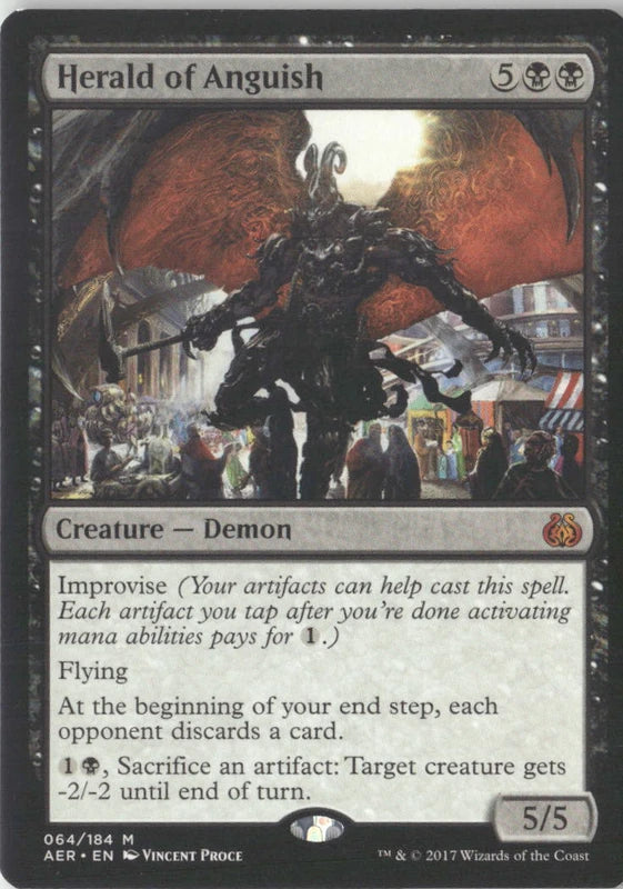 Scan Image | Herald of Anguish - Aether Revolt | [4EEB0A62]