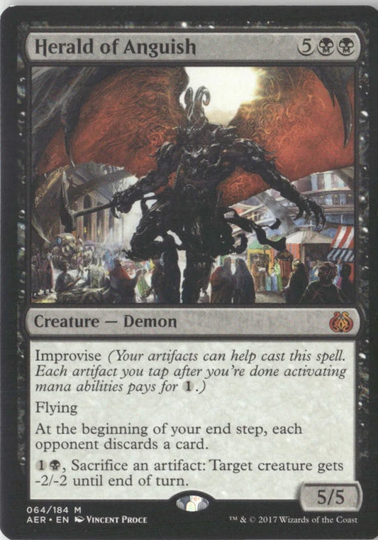 Scan Image | Herald of Anguish - Aether Revolt | [4EEB0A62]