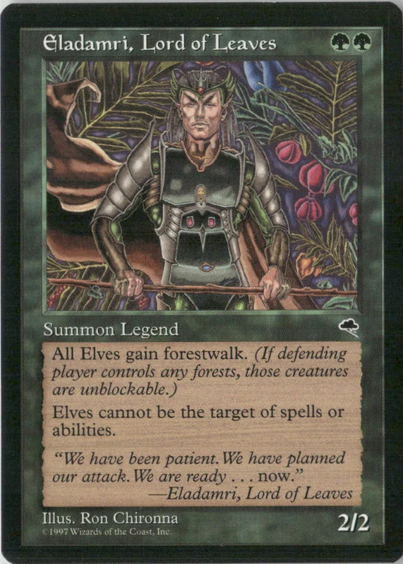 Scan Image | Eladamri, Lord of Leaves - Tempest | [9162E94B]