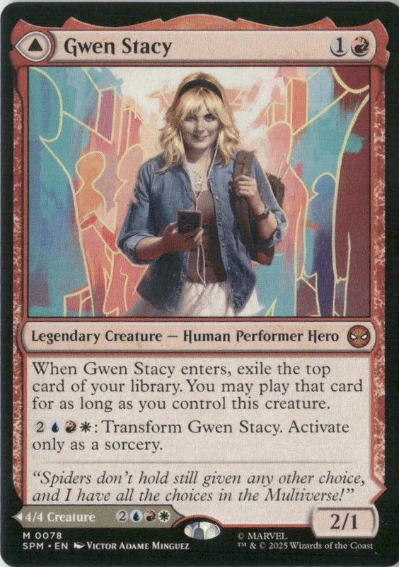 Scan Image | Gwen Stacy - Marvel's Spider-Man | [FC6D8200]