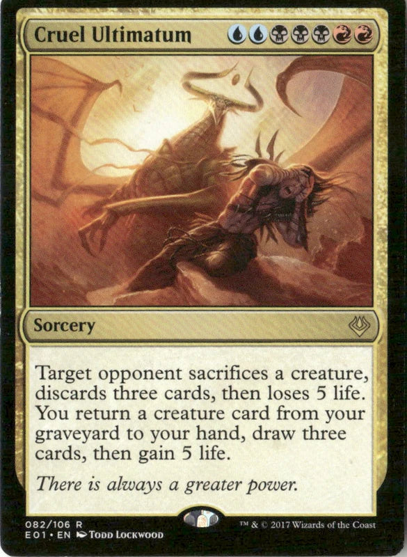 Cruel Ultimatum - Archenemy: Nicol Bolas