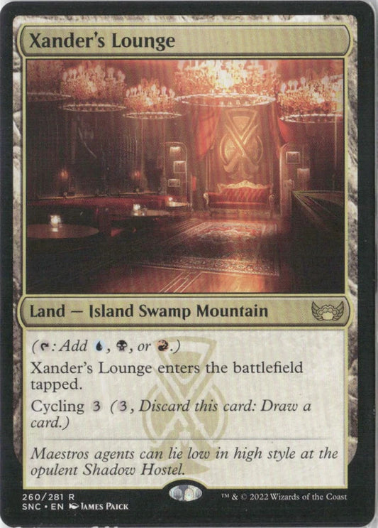 Scan Image | Xander's Lounge - Streets of New Capenna | [56EAF636]