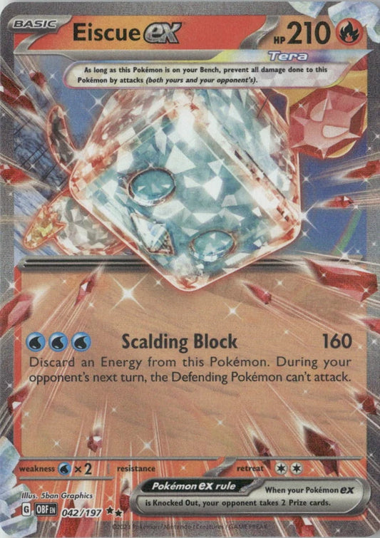 Eiscue ex - SV03: Obsidian Flames