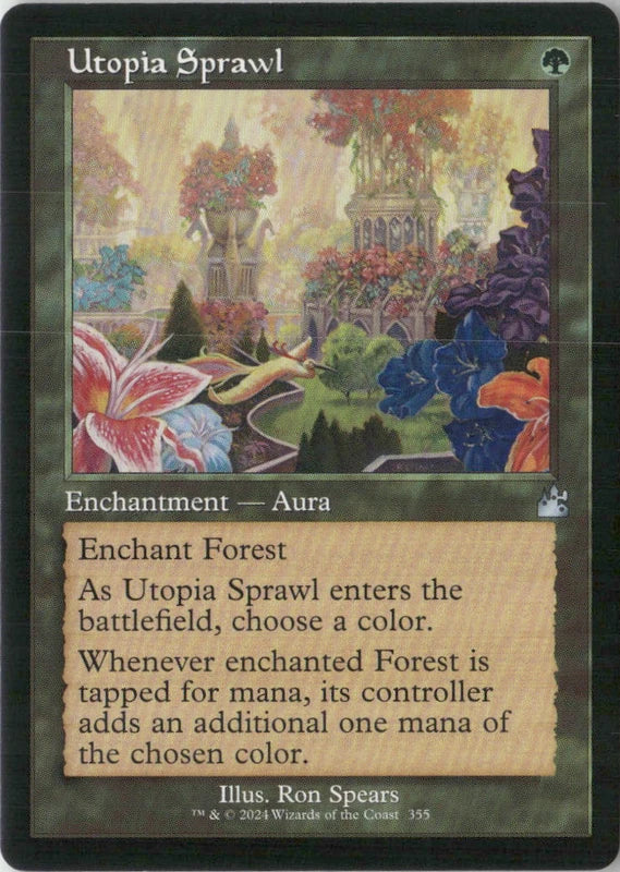 Scan Image | Utopia Sprawl (Retro Frame) - Ravnica Remastered | [FCA246F2]