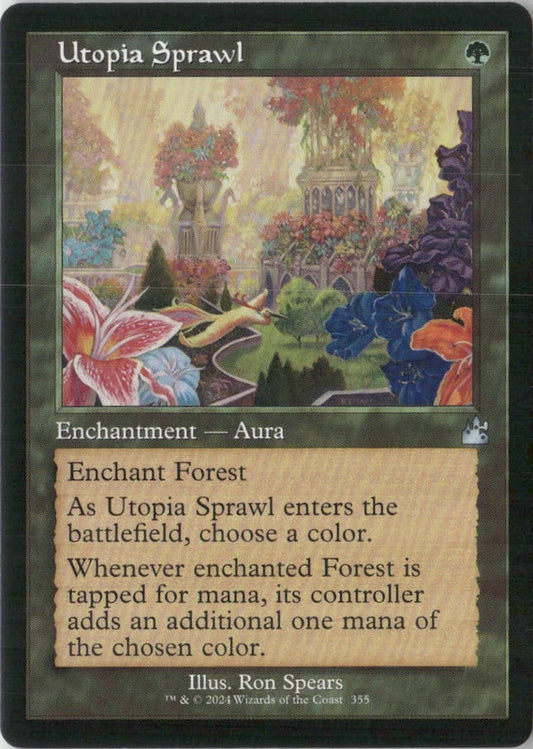 Scan Image | Utopia Sprawl (Retro Frame) - Ravnica Remastered | [FCA246F2]