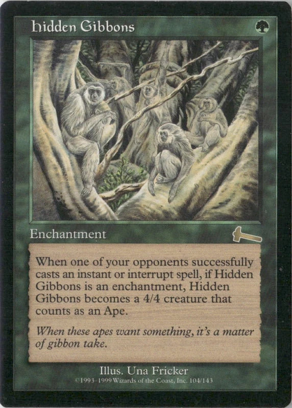 Scan Image | Hidden Gibbons - Urza's Legacy | [F0AD063C]