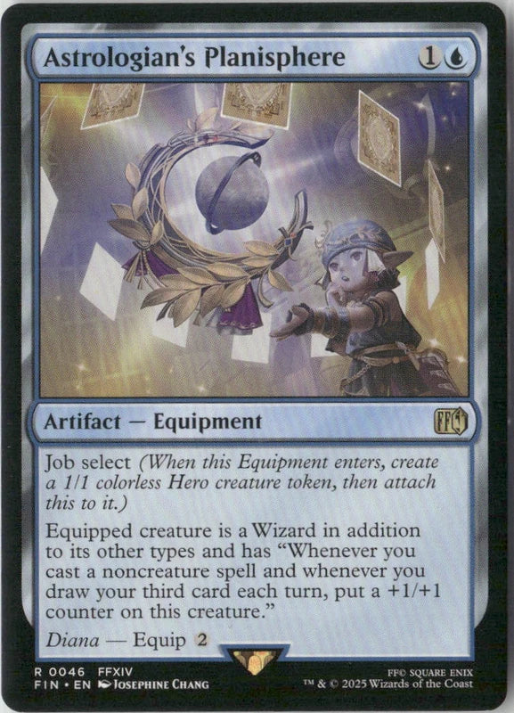 Scan Image | Astrologian's Planisphere (Surge Foil) - FINAL FANTASY | [BD1658F3]