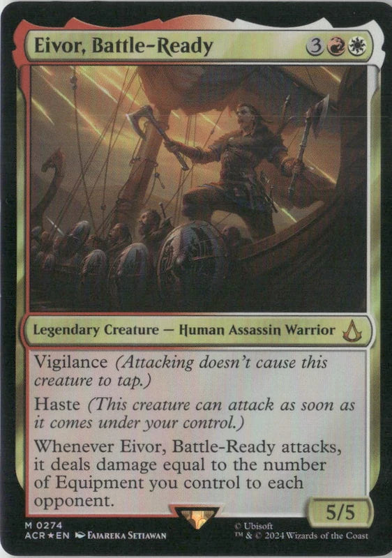 Scan Image | Eivor, Battle-Ready - Universes Beyond: Assassin's Creed | [11360778]