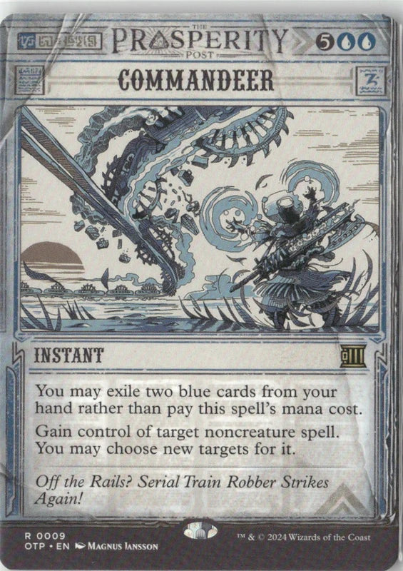Scan Image | Commandeer - Outlaws of Thunder Junction: Breaking News | [DD95BBF1]