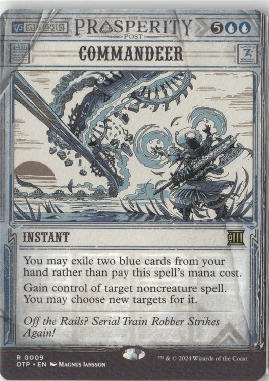 Scan Image | Commandeer - Outlaws of Thunder Junction: Breaking News | [DD95BBF1]