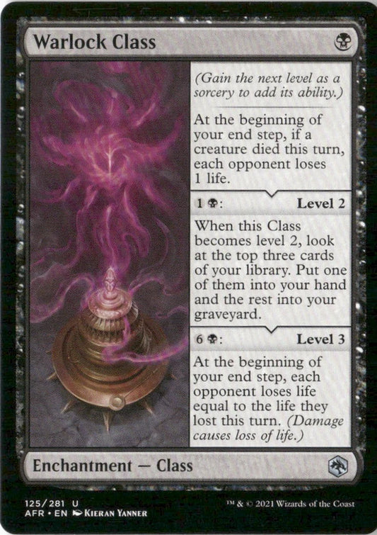 Warlock Class - Adventures in the Forgotten Realms