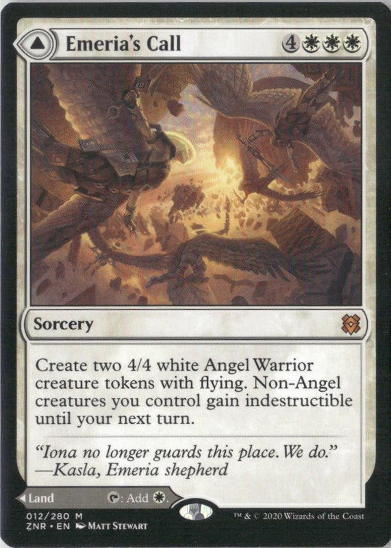 Scan Image | Emeria's Call - Zendikar Rising | [09BE9337]