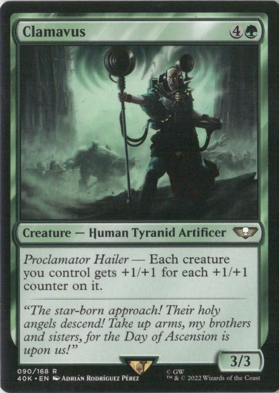 Scan Image | Clamavus - Universes Beyond: Warhammer 40,000 | [5BDBC0EB]