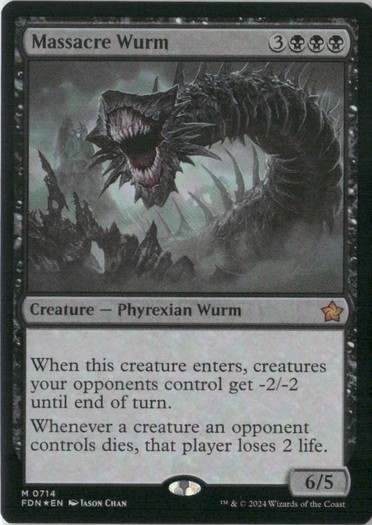 Scan Image | Massacre Wurm (0714) - Foundations | [02D23C24]