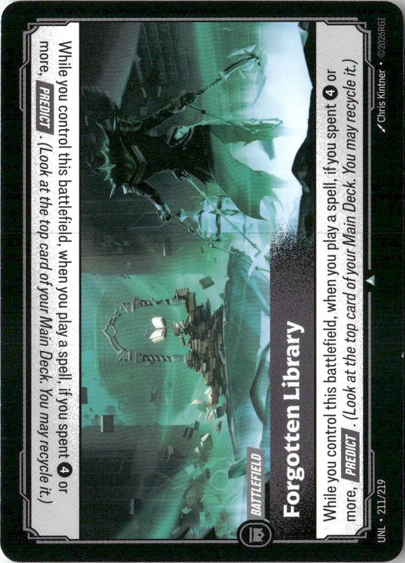 Forgotten Library - Unleashed