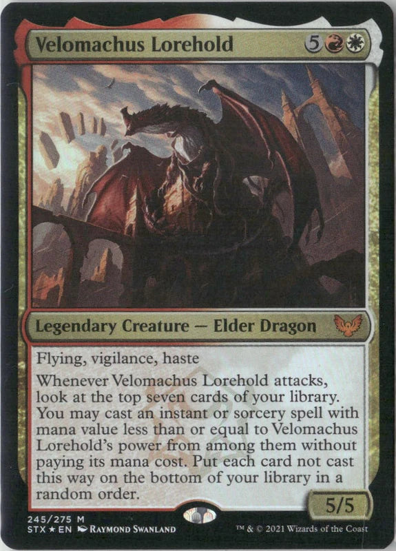 Scan Image | Velomachus Lorehold - Strixhaven: School of Mages | [5A62D0FC]