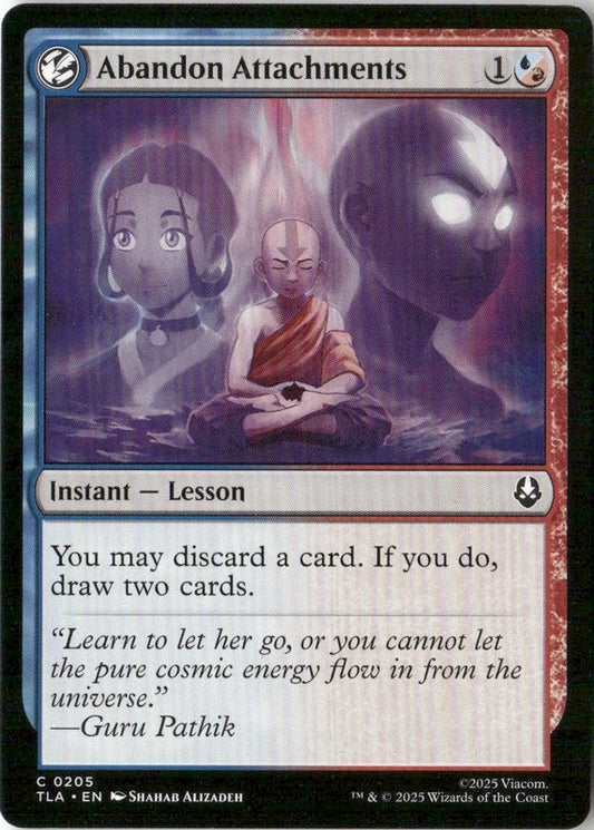 Abandon Attachments - Avatar: The Last Airbender