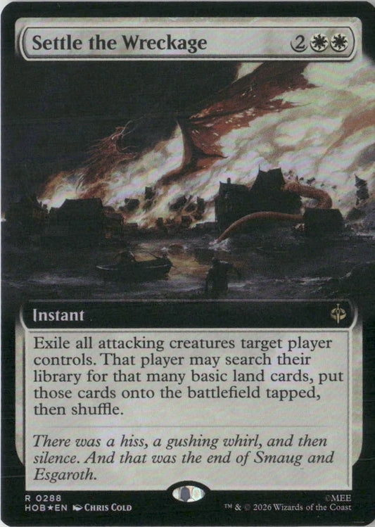 Scan Image | Settle the Wreckage (Extended Art) - The Hobbit | [DAA2D34D]