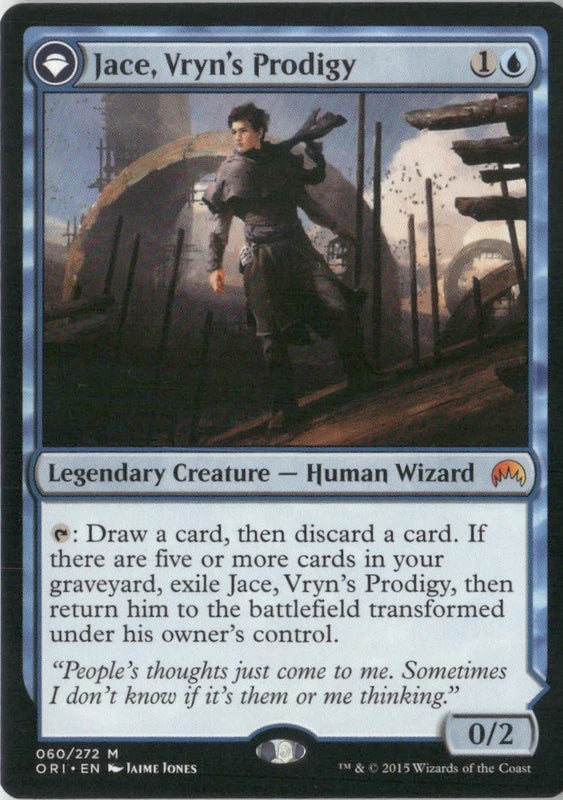 Scan Image | Jace, Vryn's Prodigy - Magic Origins | [26EF0747]