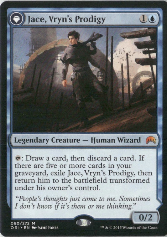Scan Image | Jace, Vryn's Prodigy - Magic Origins | [26EF0747]