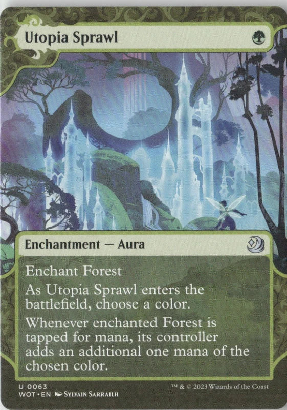 Scan Image | Utopia Sprawl - Wilds of Eldraine: Enchanting Tales | [A1A684CA]
