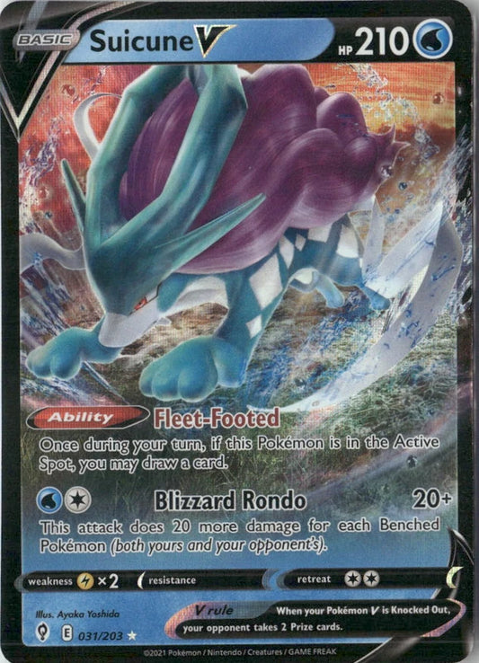 Suicune V - SWSH07: Evolving Skies