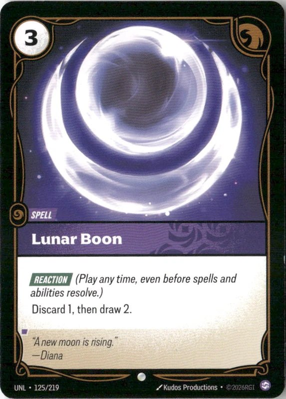 Lunar Boon - Unleashed