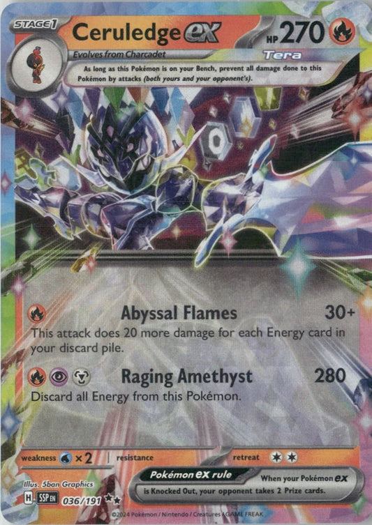 Ceruledge ex - SV08: Surging Sparks