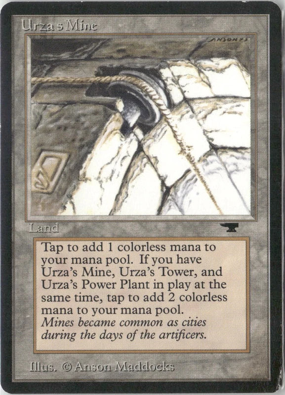 Scan Image | Urza's Mine (Pulley) - Antiquities | [E0490184]