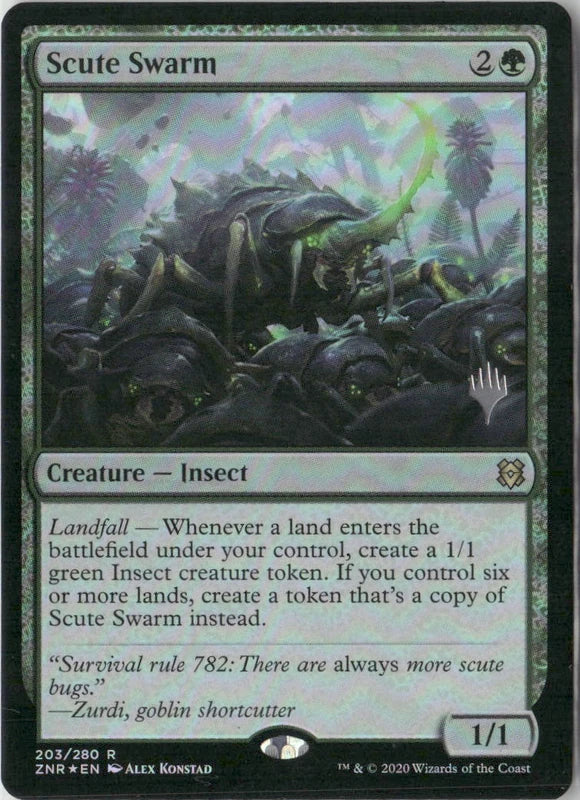 Scan Image | Scute Swarm - Promo Pack: Zendikar Rising | [3CA899C1]